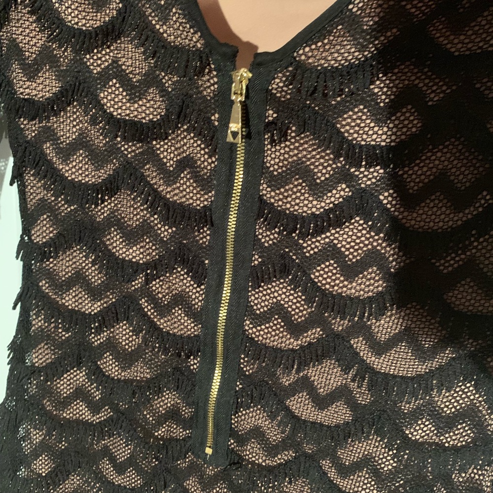 ❤️Sexy dress. Black spandex mini  w lining. Sexy! - Picture 3 of 5
